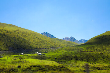 The beautiful scenery of Xinjiang, Asia