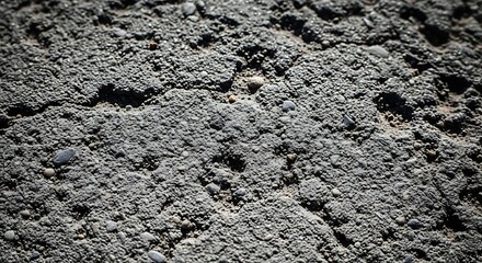 Close-up of Cracked Asphalt - A Study in Texture and Decay.