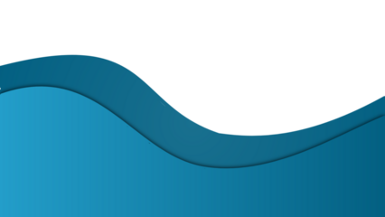 Light Blue Corner Border Vector – Abstract Wave Edge Design for UI, Branding, and Digital Art