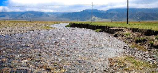 The mountain stream