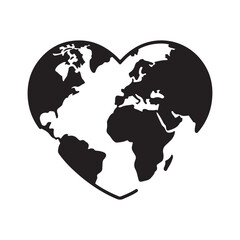 World Peace Unity Heart Connection Icon