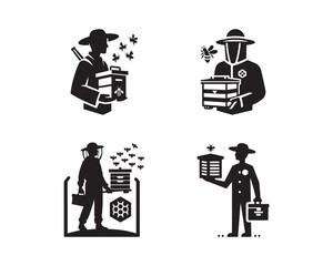 beekeeper, hive box, beekeeping, honey bee, apiary, beekeeper suit, honey production, bee farm, beehive, apiculture, bee worker, honey collector, bee care