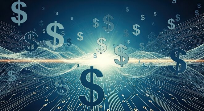 Unlock financial success with modern digital currency solutions, investment opportunities, and innovative technology driving wealth creation for a prosperous future - Powered by Adobe