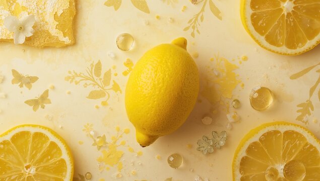 Lemon for culinary use, beneficial flavor enhancer