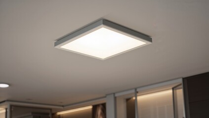 LED panel designed for office use, energy efficiency