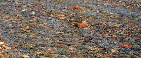 The pebbles in the stream