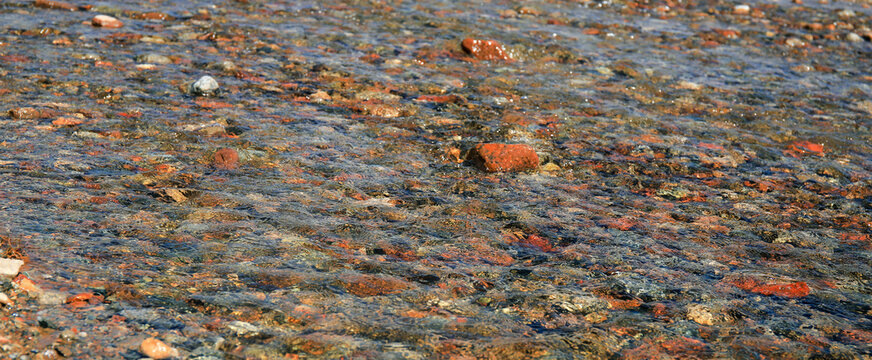 The pebbles in the stream