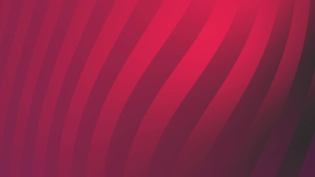 Abstract red curved stripes pattern suitable for backgrounds, digital designs, textiles, and packaging projects needing a vibrant and dynamic touch.