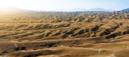 The mountain scenery of Xinjiang, China in Asia