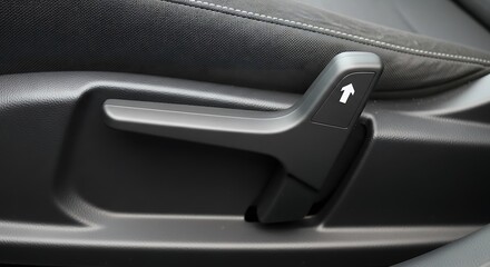 Car Seat Adjustment Lever - Ergonomic Design and Functionality.