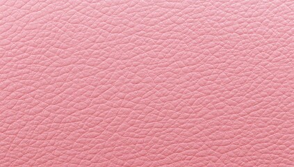 Fototapeta premium Natural pink leather texture close up, genuine material with intricate embossing pattern