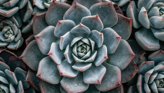 This striking succulent plant thrives in California, showcasing lush green leaves, ideal for summer decor
