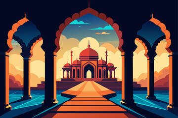 taj mahal in agra india