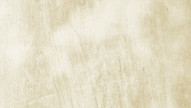 Colour old concrete wall texture background. Close up retro plain cream color cement wall background texture. Design paper vintage parchment element. Vector design.