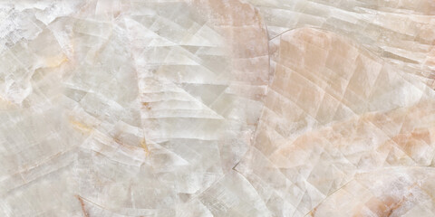 Polished onyx marble slab. Natural stone for design