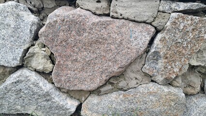 Rough Natural Stone Wall Texture