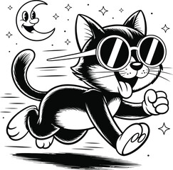 Cool Cat on the Run