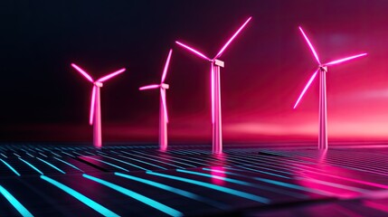 Harnessing renewable energy through solar and wind power amid financial growth trends and sustainable innovation