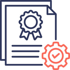 Standard Work Dual Tone Icon