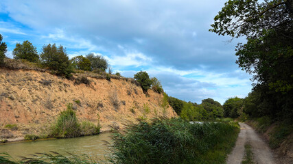 Canal du Midi Cycle Path in France