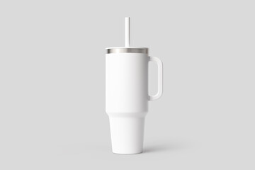 Tumbler Mockup with Handle