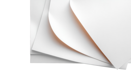 Close-up of stacked white paper