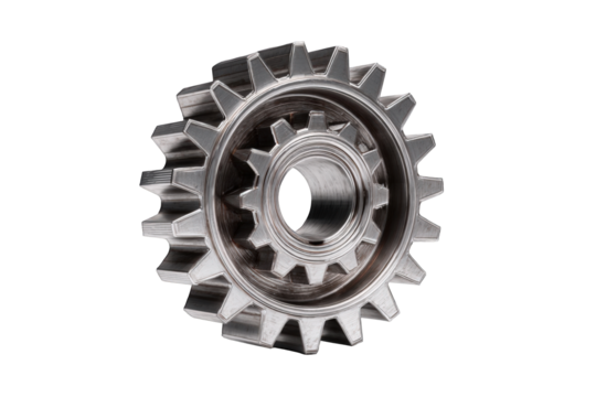 Close-up of a metal gear (2)