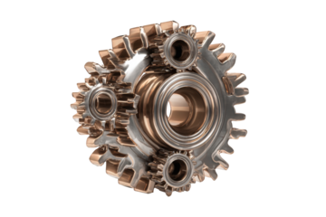 A complex gear system