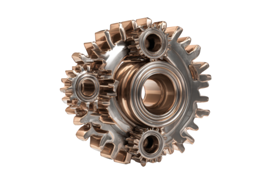 A complex gear system