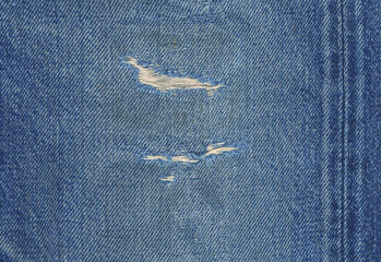 デニム生地テクスチャー 擦り切れ
