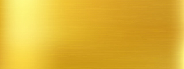 Elegant metal bg with smooth reflection and soft gradient built on gold brass texture. Polished surface repeats gold brass texture for premium vector design.