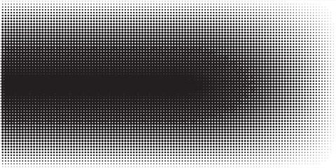 Halftone Square Pixels Pattern. Faded Shade Background. Grid Gradation BG. Black Screentone Diffuse Background. Overlay Texture. Abstract Pattern for Design Comic Prints. Vector Illustration.