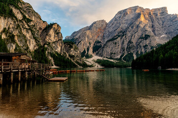 Lac de Braies, Lake Braies dolomite, Lago di Braies