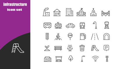 infrastructure icons