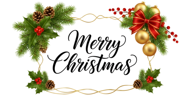 Happy new year 2026 with fireworks and clock isolated on transparent background - Powered by Adobe