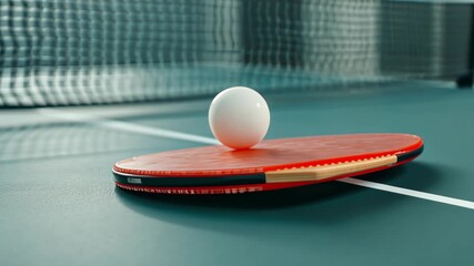 Competitive table tennis showcases skill and strategy as players engage in intense rallies, highlighting precision and fast reflexes - Powered by Adobe