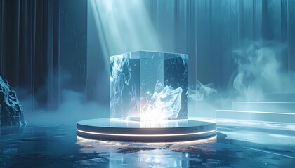 Business Growth and Financial Analysis Concept Hand Levitating Pie Chart Over Laptop Desk