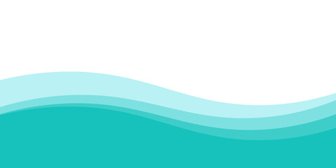 Naklejka premium Abstract Wave Pattern with Blue Gradient Background Design