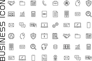 business, icons, monochrome, minimal, line art, outline, simple, flat design, vector graphics, graphic design
