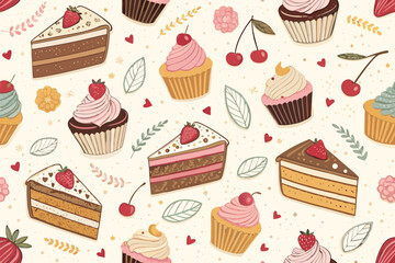 Beauty salon and spa doodle set. Skin care and natural treatment, natural cosmetics concept, time for yourself. Spa with aroma oil, nail file, sleep mask and other care items.	