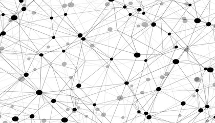 A beautiful Chaotic abstract line seamless pattern