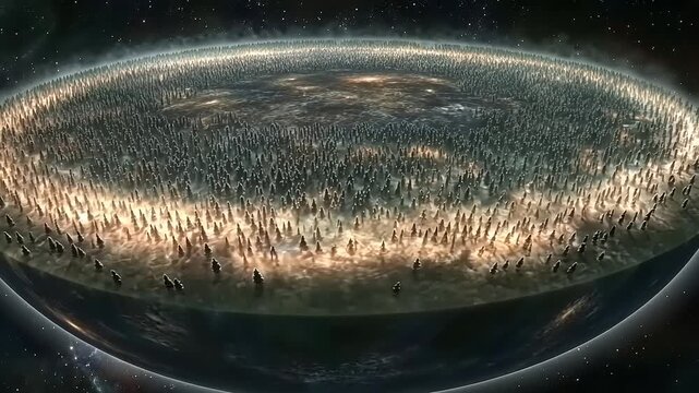 Extraterrestrial urbanization showcases humanity's potential for expansion into cosmos, envisioning an entirely new realm of civilization