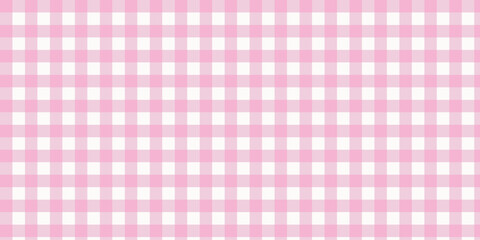 Pale blush pink gingham