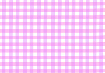 水彩　背景素材　ギンガムチェック　壁紙　パープル　ラベンダー　ピンク