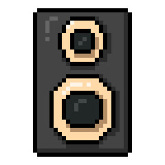 Vector Pixel Art Icon Sound Speaker