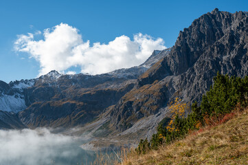 Vorarlberg, Brandertal, Lünersee