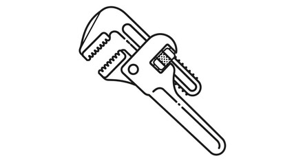 Heavy Duty 18-Inch Adjustable Pipe Wrench with Serrated Jaws, Drop Forged Steel & Ergonomic Handle for Plumbing, Gas Fitting, Automotive Repair, HVAC Installation & Industrial Maintenance