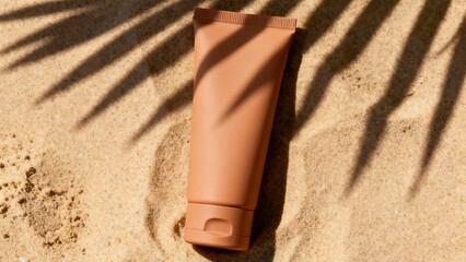 Modern minimalist Skincare Bottle Mockup