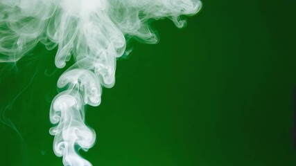 Green Paint Splash on Isolated Background - Powered by Adobe