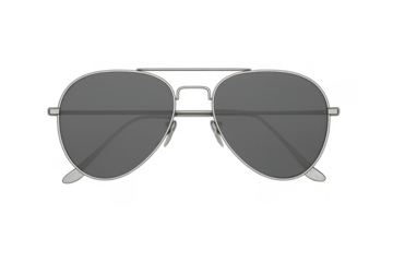 Aviator sunglasses protecting eyes from sun, a stylish eyewear accessory